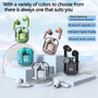 EARBUDS AIR 31 AIRPODS WIRELESS EARBUDS WITH CRYSTAL TRANSPARENT CASE WITH TYPE C CHARGING|EARBUDS BLUETOOTH 5.3