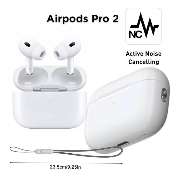 AirPods Pro 2 Wireless Earbuds - Active Noise Cancellation Bluetooth Headset